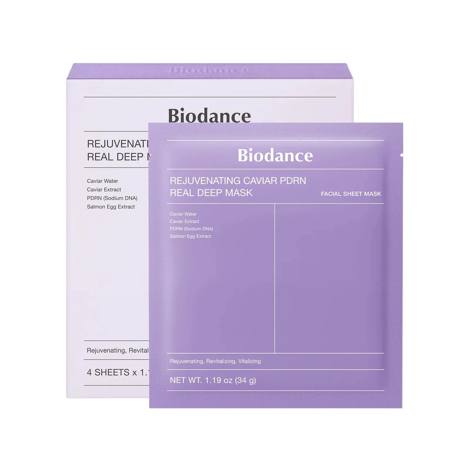 Biodance Rejuvenating Caviar PDRN Real Deep Mask 1pc