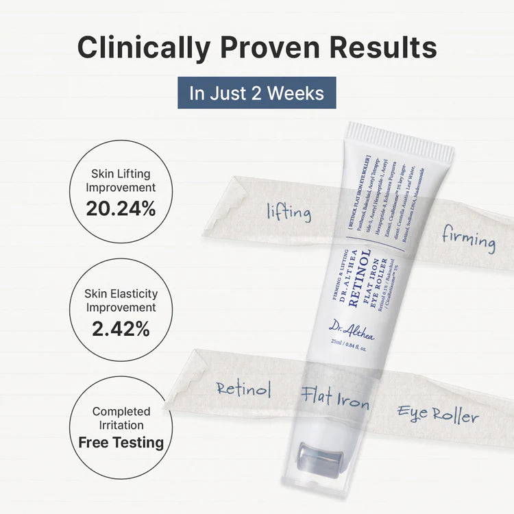 Dr. Althea   Retinol Flat Iron Eye Roller 25ml