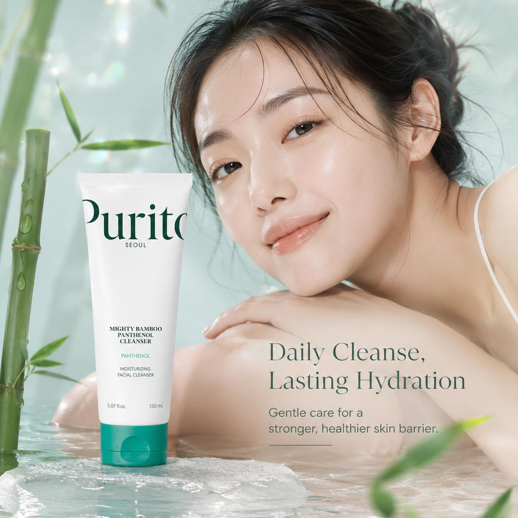 Purito Mighty Bamboo Panthenol Cleanser 150ml