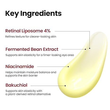 KSECRET - SEOUL 1988 Eye Cream : Retinal Liposome 4% + Fermented Bean 30ml