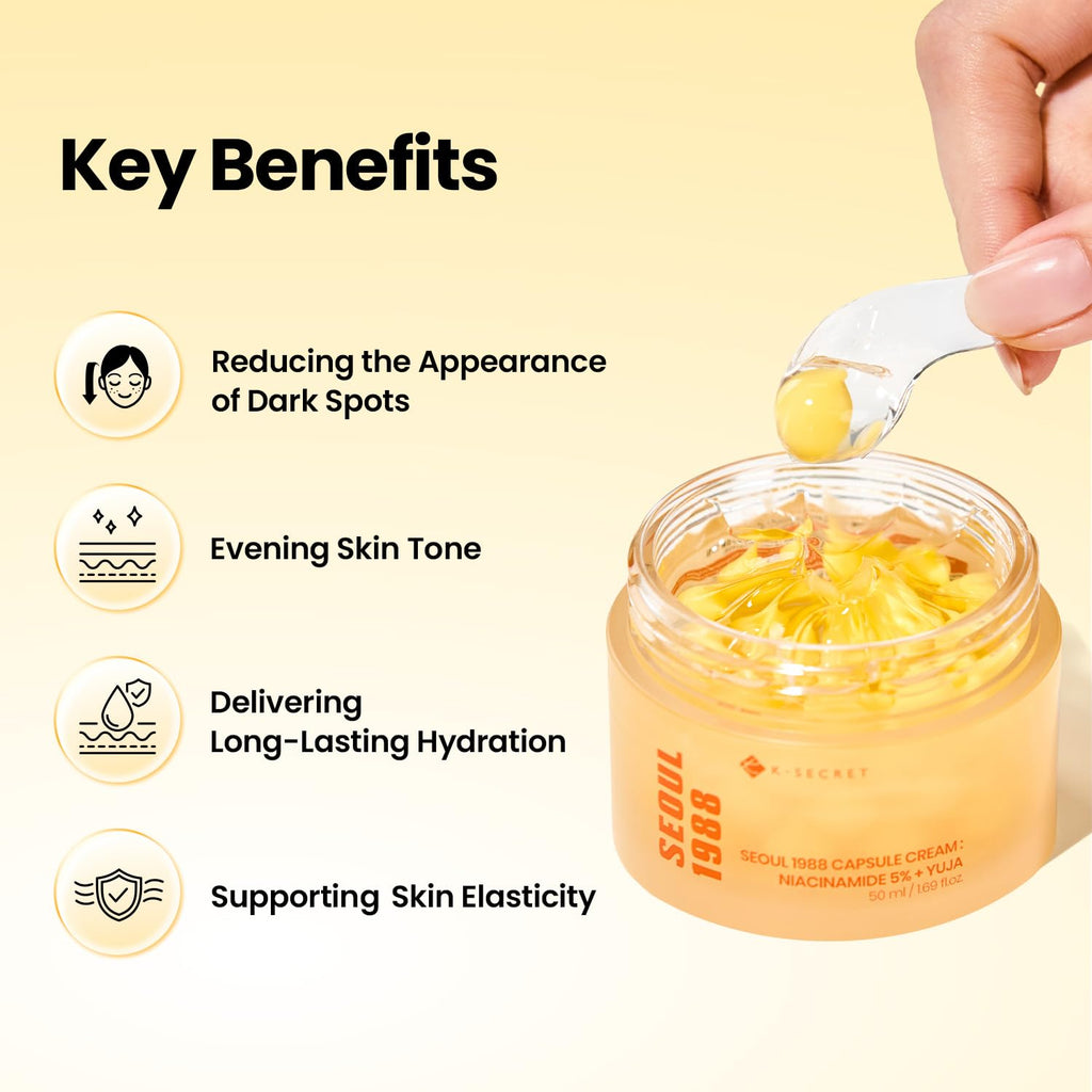 K-SECRET SEOUL 1988 Niacinamide Capsule Cream 50ml