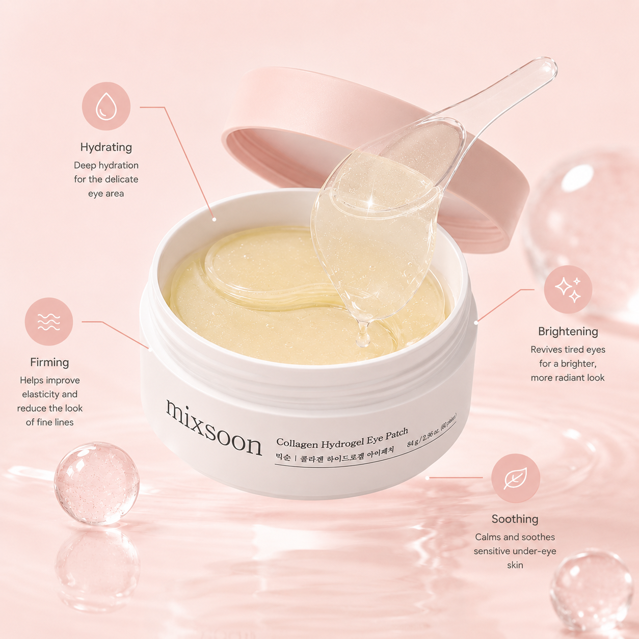 mixsoon Collagen Hydrogel Eye Patch