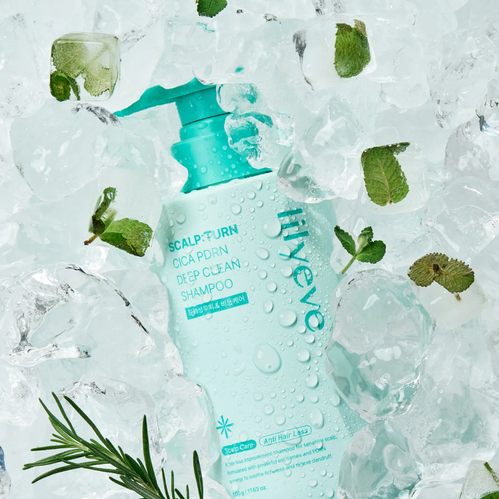 lilyeve Scalp:Turn Cica PDRN Deep Clean Shampoo 500ml