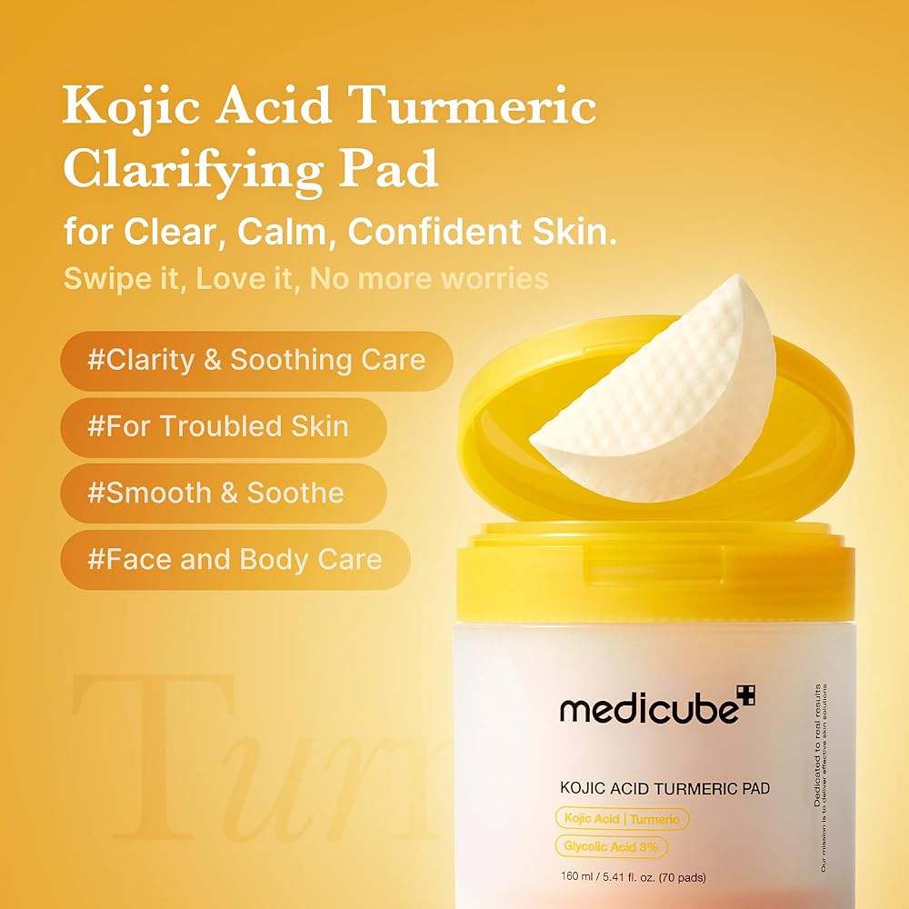 medicube - Kojic Acid Turmeric Pad 70pads