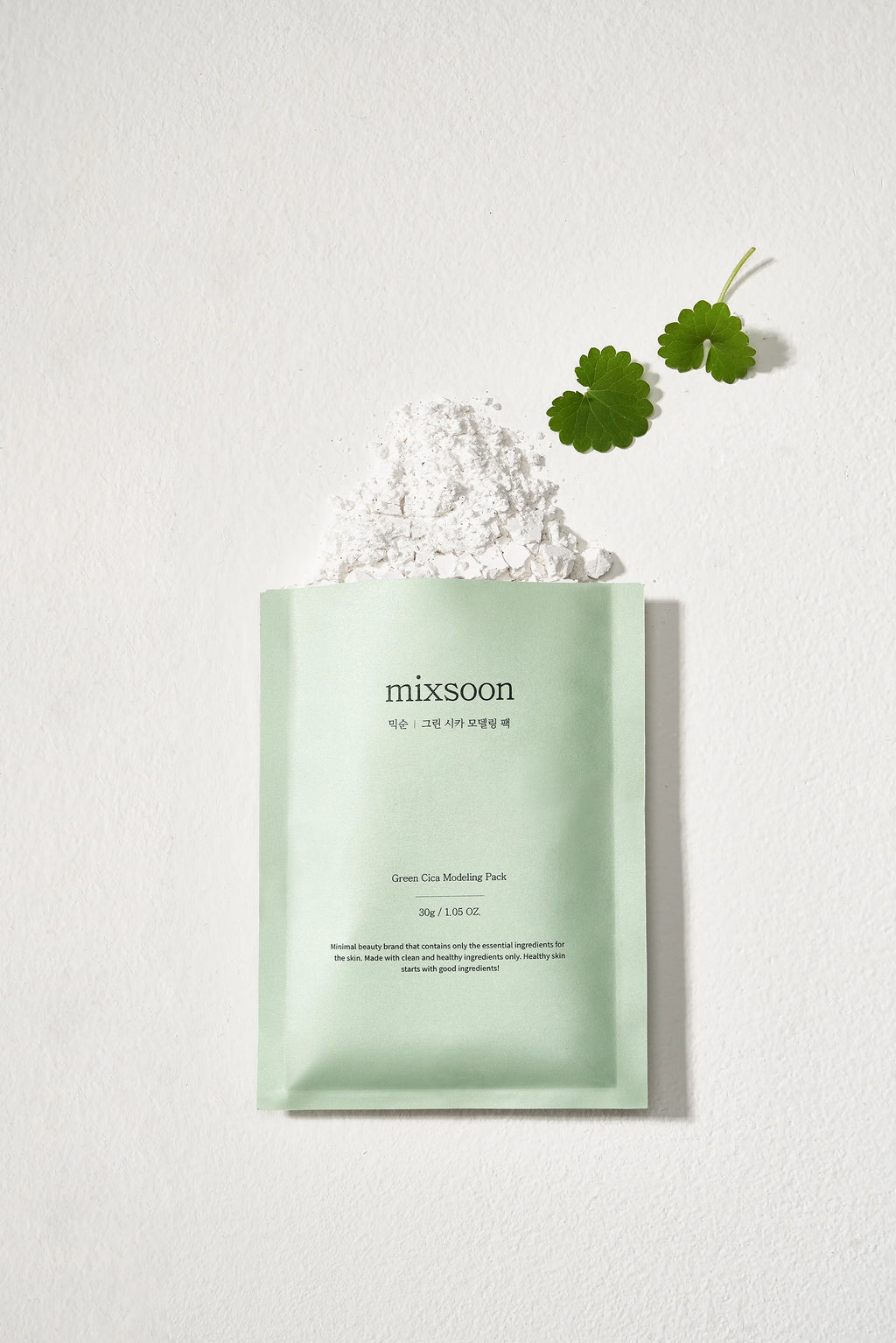 mixsoon Green Cica Modeling Face Mask 1pc