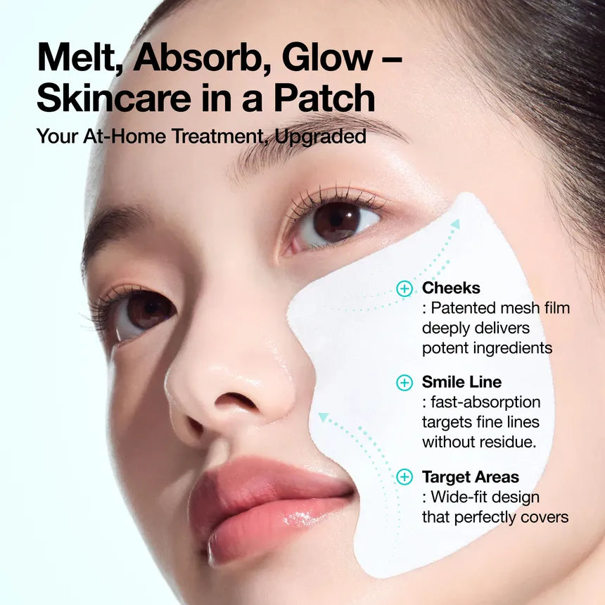 Anua  PDRN Collagen Melting Patch For Glass Skin 4pcs