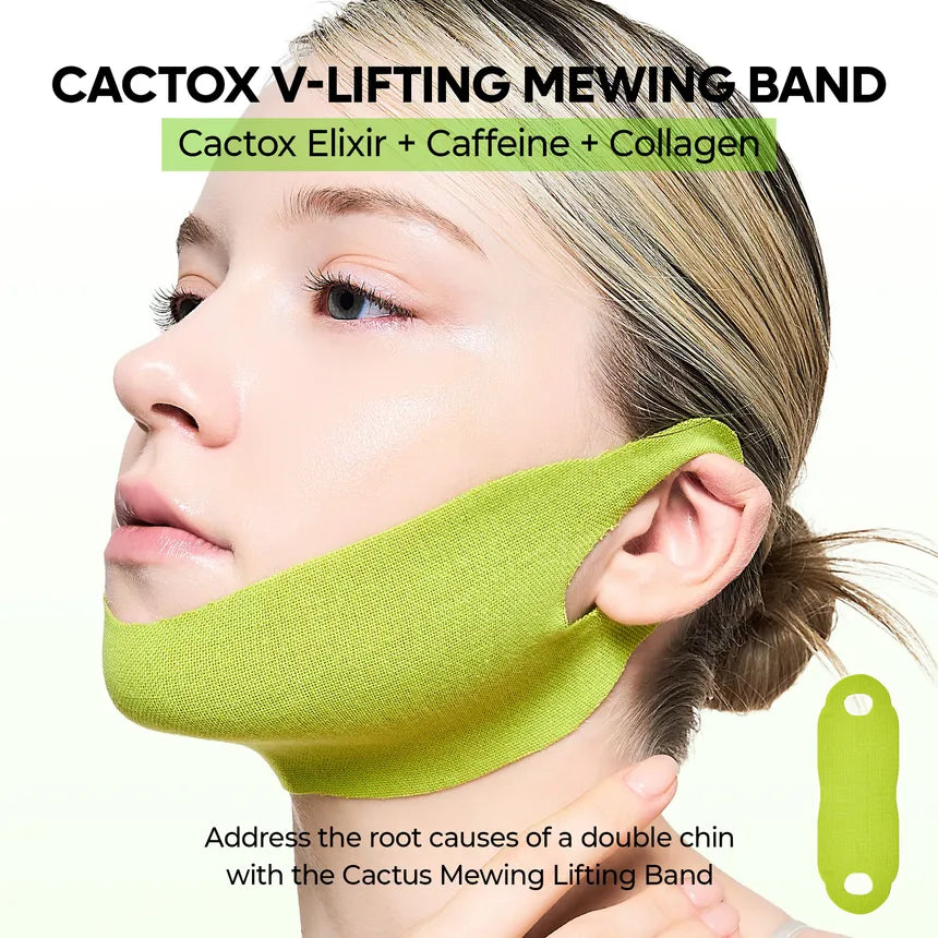 Dr.Melaxin - Cactox Cooling V-UP Mask Set 4pcs