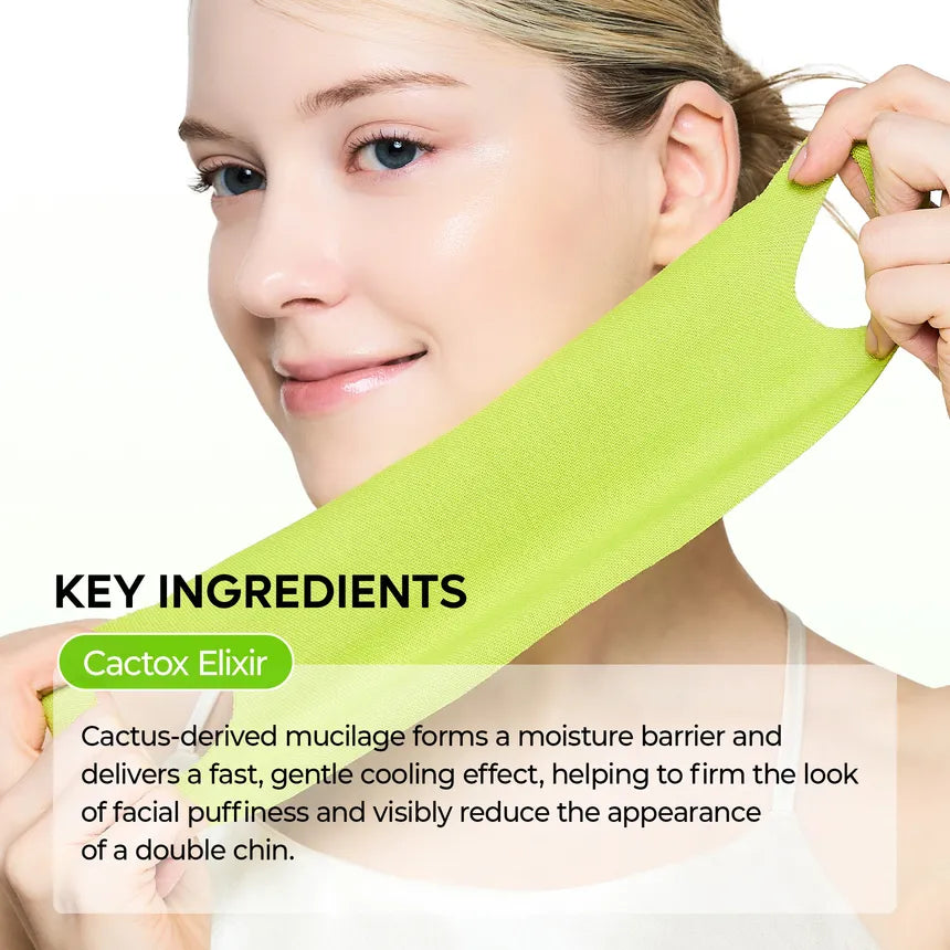 Dr.Melaxin - Cactox Cooling V-UP Mask Set 4pcs