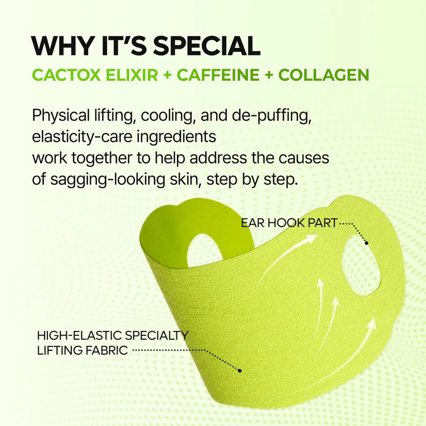 Dr.Melaxin - Cactox Cooling V-UP Mask Set 4pcs