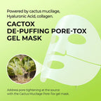 Dr.Melaxin - Cactox Jelly Cream Booster & Pore Relief Hydrogel Mask Set 4pcs