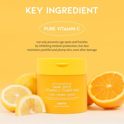 OOTD VITAMIN C DARK SPOT TONER PAD (70pads)
