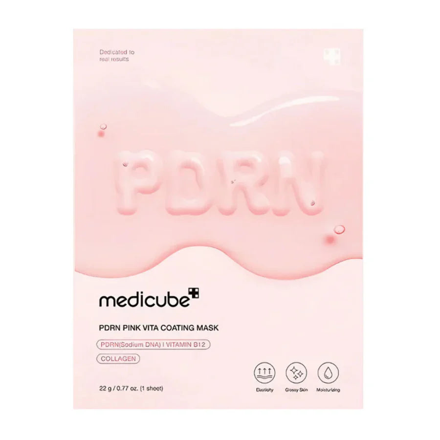 medicube - PDRN Pink Vita Coating Mask 1pc