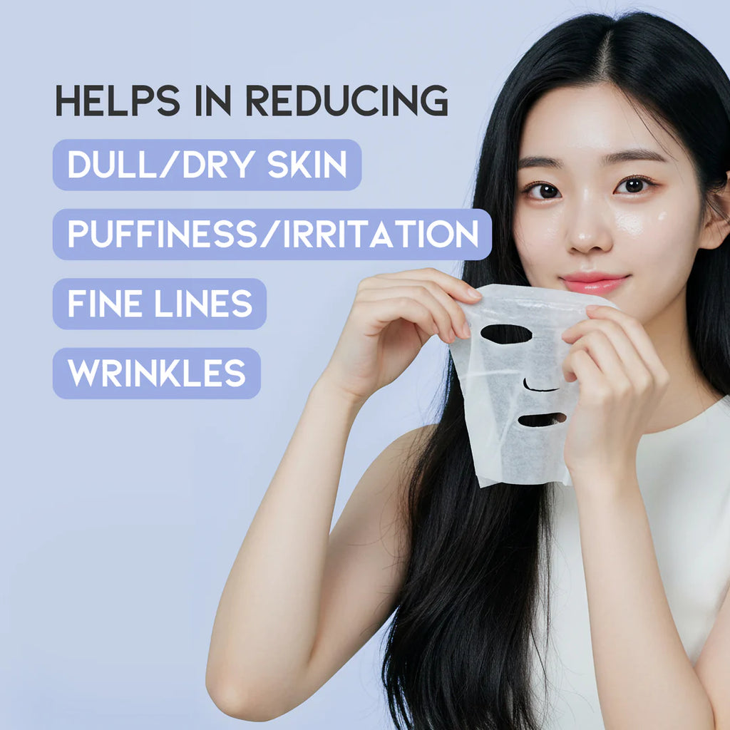 OOTD Triple Hyaluronic Acid Serum Glowing Mask  10pcs
