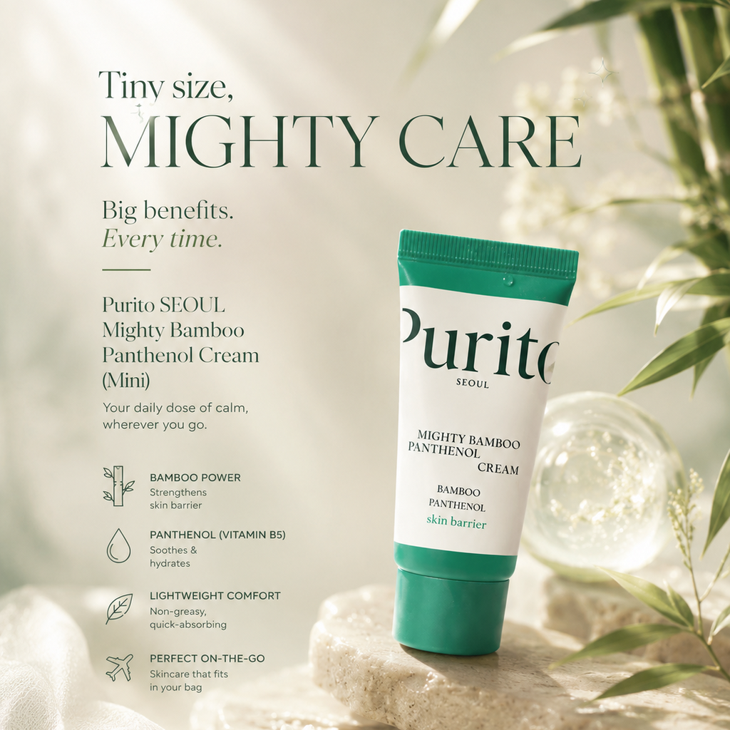 Purito Seoul  Mighty Bamboo Panthenol Cream 15ml