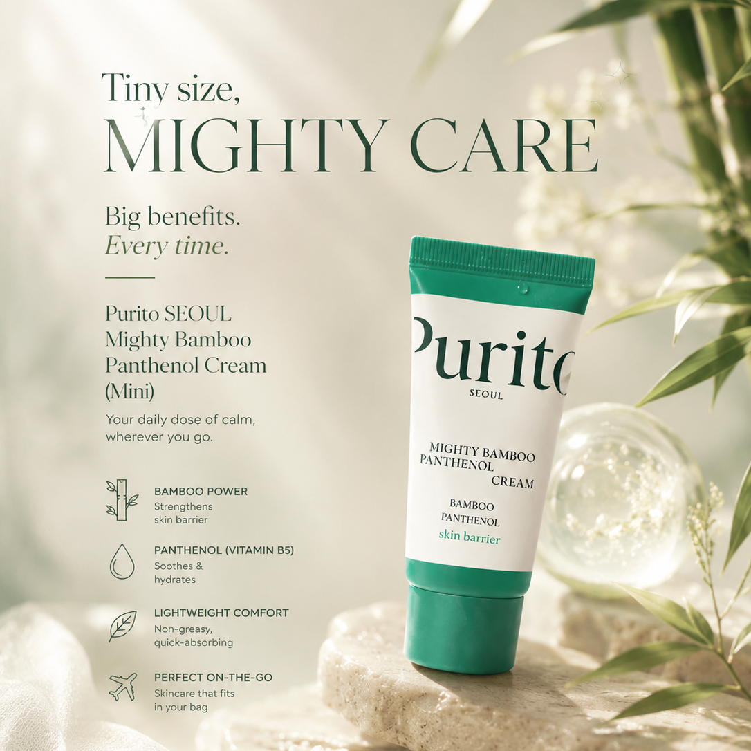 Purito Seoul  Mighty Bamboo Panthenol Cream 15ml