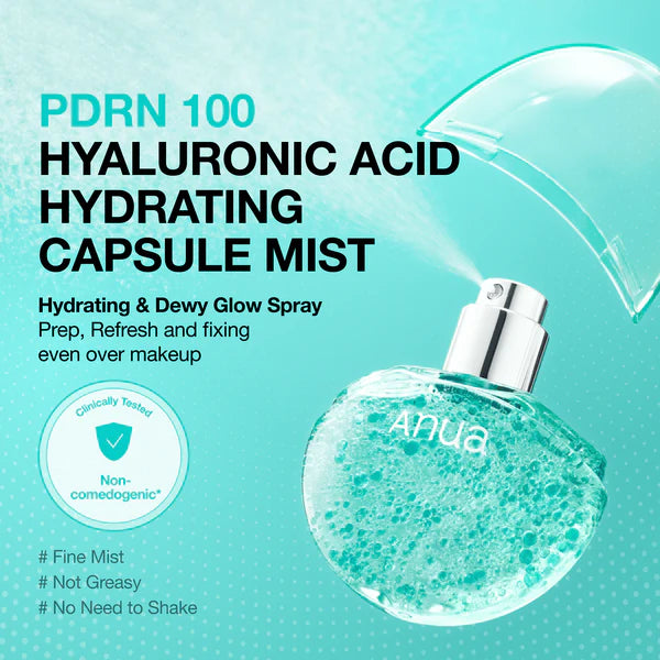 Anua - PDRN Hyaluronic Acid Hydrating Capsule Mist Mini 30ml