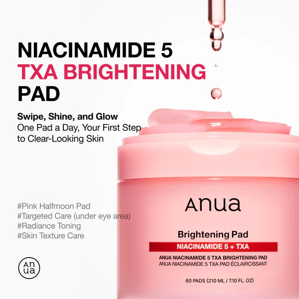 Anua Niacinamide 5 TXA Brightening Pad 60pads