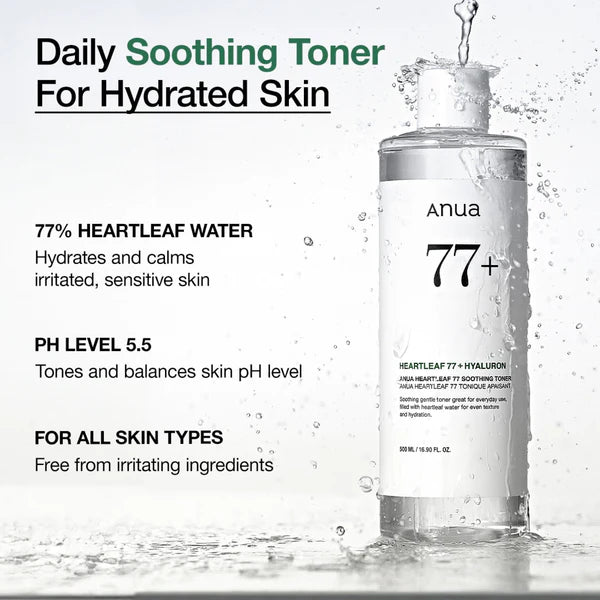 anua Heartleaf 77 Soothing Toner
