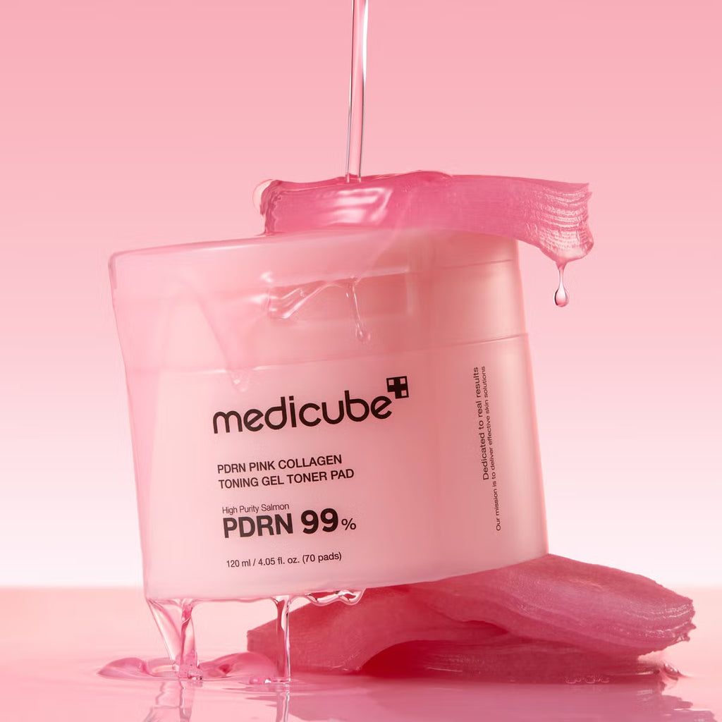 medicube - PDRN Pink Collagen Toning Gel Toner Pad 70pads