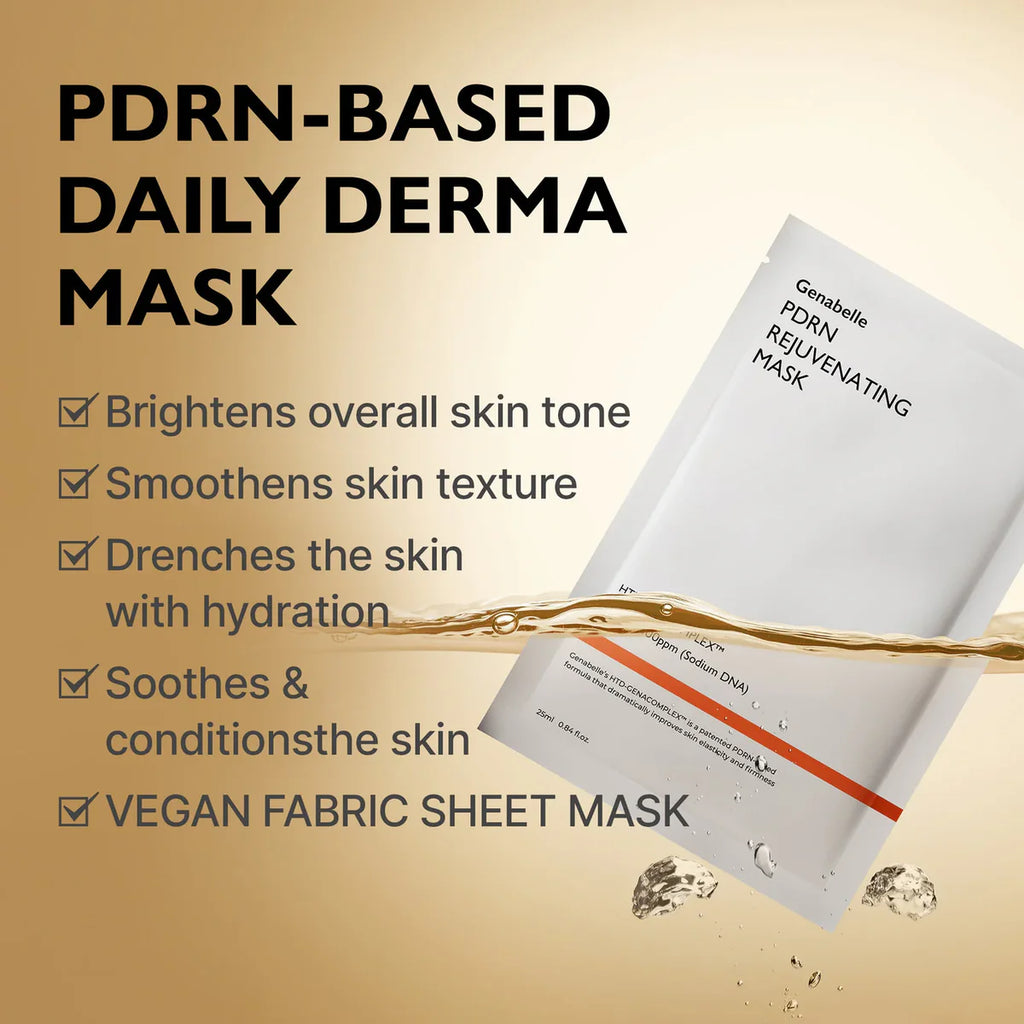 Genabelle PDRN Rejuvenating Mask Pack 5pcs