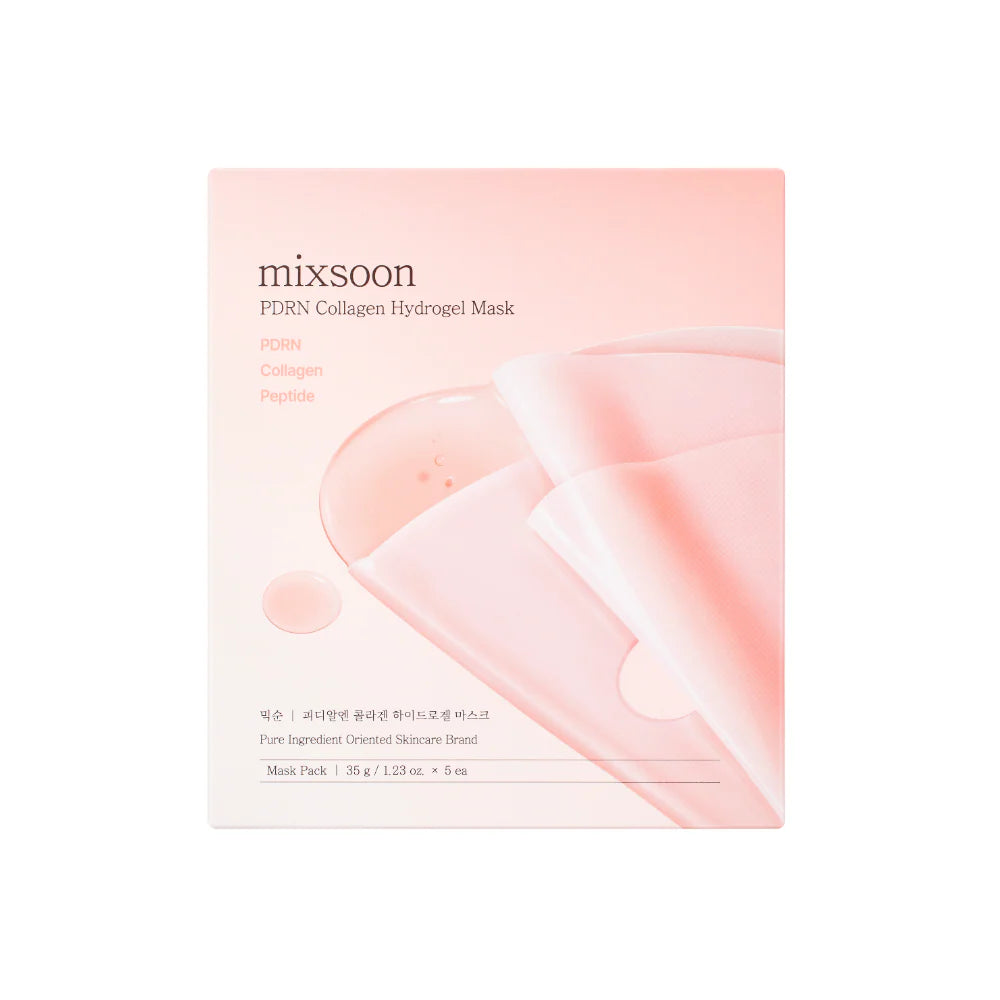 mixsoon PDRN Collagen Hydrogel Mask Pack 5pcs
